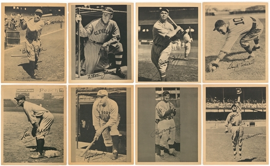 1934 R310 Butterfinger Premiums Complete Set (65) Featuring Ruth and Gehrig